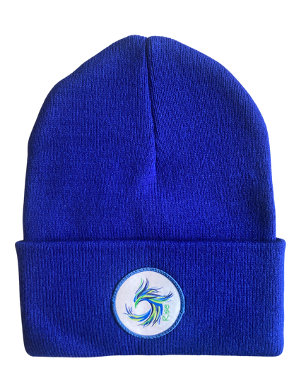 The Phoenix: Royal Blue Tight-Knit Beanie