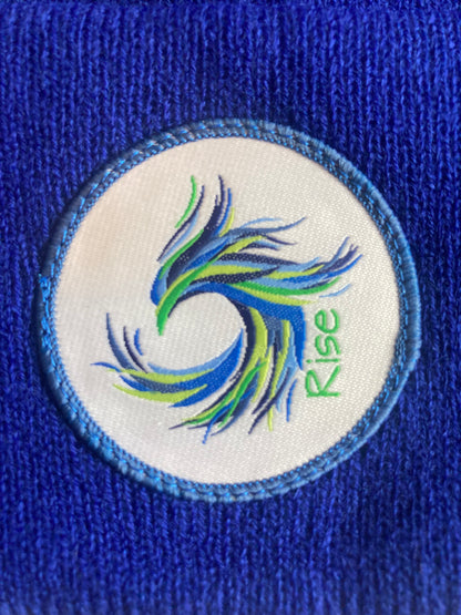 The Phoenix: Royal Blue Tight-Knit Beanie