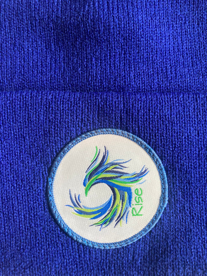 The Phoenix: Royal Blue Tight-Knit Beanie