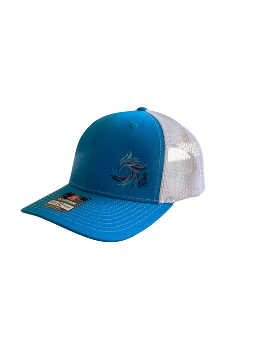 The Phoenix: Bright Blue Trucker