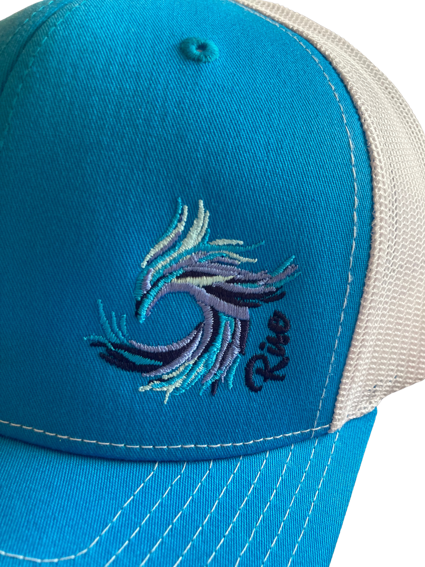 The Phoenix: Bright Blue Trucker