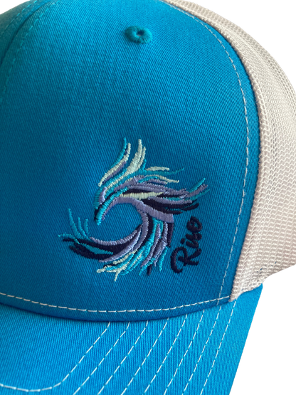 The Phoenix: Bright Blue Trucker