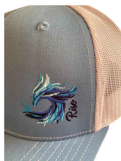 The Phoenix: Light Blue Trucker